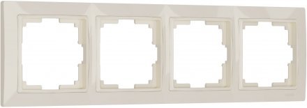 Рамка на 4 поста (слоновая кость, basic) W0042003 Werkel 858247